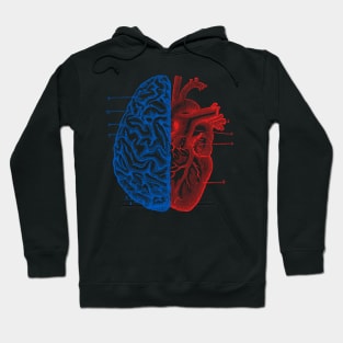 Heart and Brain Hoodie